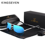 KINGSEVEN New Fashing Men’s Sunglasses High Quality Aluminum Luxury Retro Functional Glasses Women Pilot Accessory Eyewear