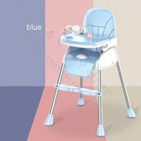 Folding Baby Highchair Kids Chair Dinning High Chair for Children Feeding Baby Table and Chair for Babies Toddler Booster Seat