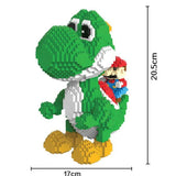 Fun Small Particle Building Blocks Yoshi Assembly Model DIY Educational Leisure Stress Relief Game Adult Children's Toys