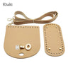 Handmade Leather Bag Strap For DIY ShoulderHandbag Woven Set High Quality Bag Bottoms With Hardware Accessories