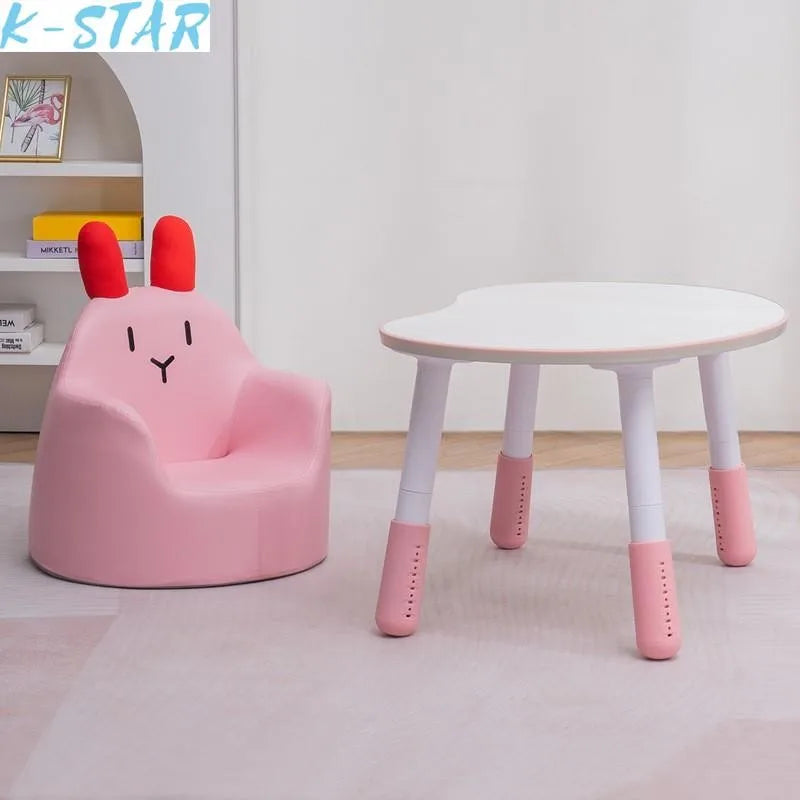 Small 6-month-5-year-old Korean Children's Cute Cartoon Small Sofa For Boys And Girls Princess Baby Kindergarten Reading Seat