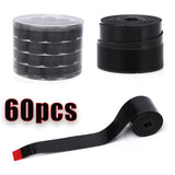 60pcs Smooth Badminton Tennis Overgrips Antislip Fishing Rod Suck Sweat Band Bicycle Handlebar Dumbbells Pingpong Grips Tapes