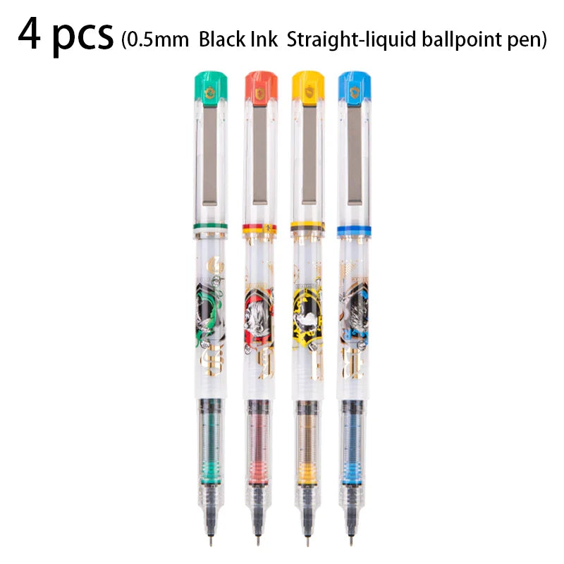 Deli 0.5mm 0.38mm Black Ink Harry Potter Gel Pen Office Supplies School Supplies Stationery Kawaii Gel Pen Signature Pen