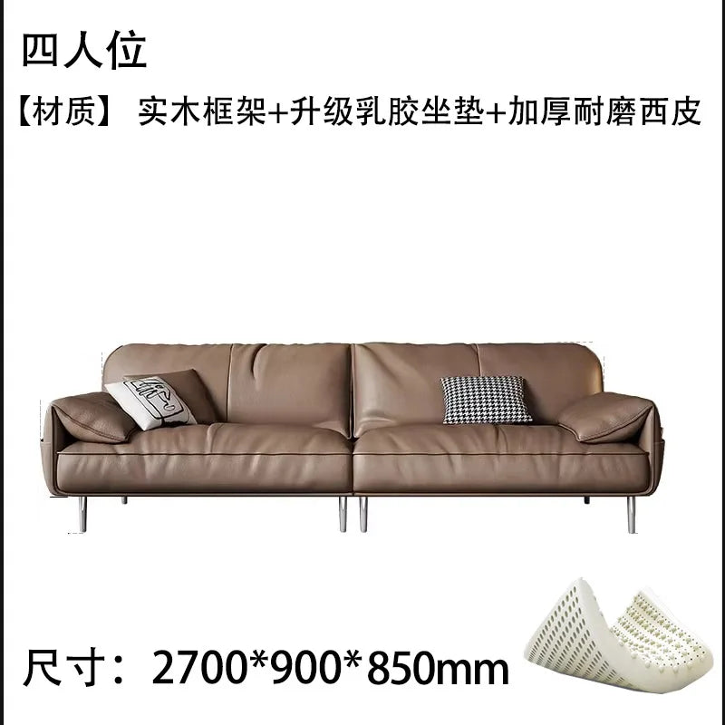 Minimalist Office Sofa Italian Leatherette Booth Seating Business Couches American Cinema Sofa Moderno Lujo Theater Furniture