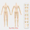 1/6 Doll Body 3 Colors Skin Give 6 Opponents 40 Moveable Joints 21cm Anime Girl Blyth Dolls Body Ob24 Bjd Boy Girl Diy Toys Gift