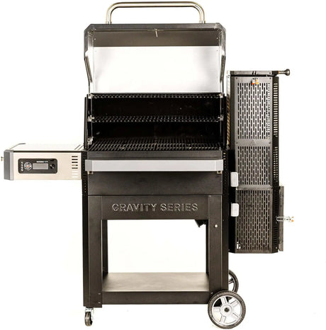 Masterbuilt MB20041220 Gravity Series 1050 Digital Charcoal Grill and Smoker Combo, 1050 sq. in, Black