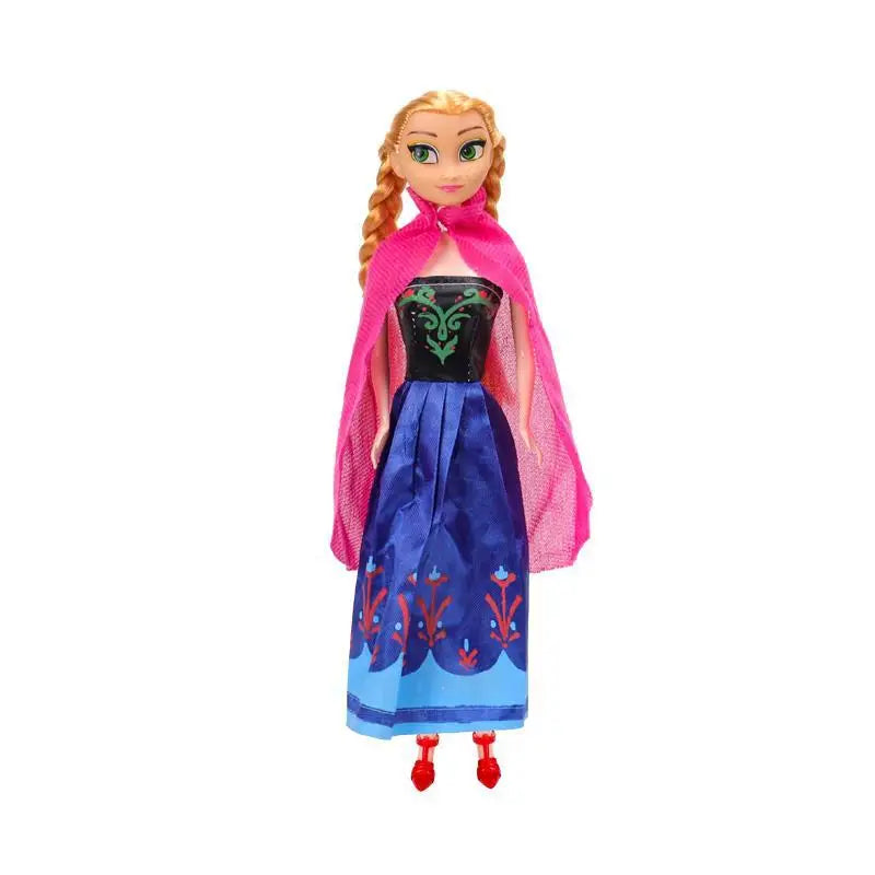 Diseny cartoon Frozen 2 Elsa Anna Figure Princess Doll Toys sofia Girls Toys Elsa Dolls Clothes Dolls Children Gift