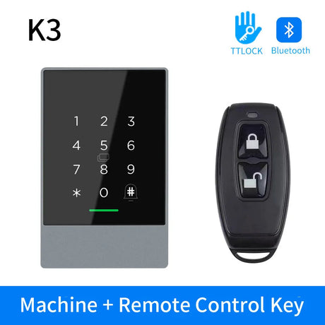 Nfc Tag Ttlock Mortise Fingerprint Door Status Sensor G2 Gateway Smart Phone App 13.56Mhz Rfid Door Access Control System K3/K3F