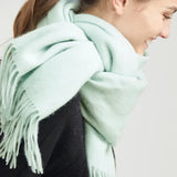 Solidlove Wool Winter Scarf Women Scarves Adult Scarves for ladies 100% Wool scarf women Fashion Cashmere Poncho Wrap