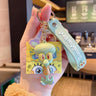 SpongeBob SquarePants Anime Figures Keychain Sandy Patrick Star Squidward Tentacles Bag Keyring Charm Kids Toys Birthday Gifts