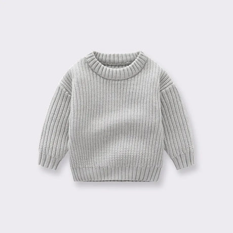 Children Baby Loose Sweater Knitted Autum Winter Baby Boy Girl Clothes Round Neck Kid Toddler Girl Boy Pullover Baby Outerwear