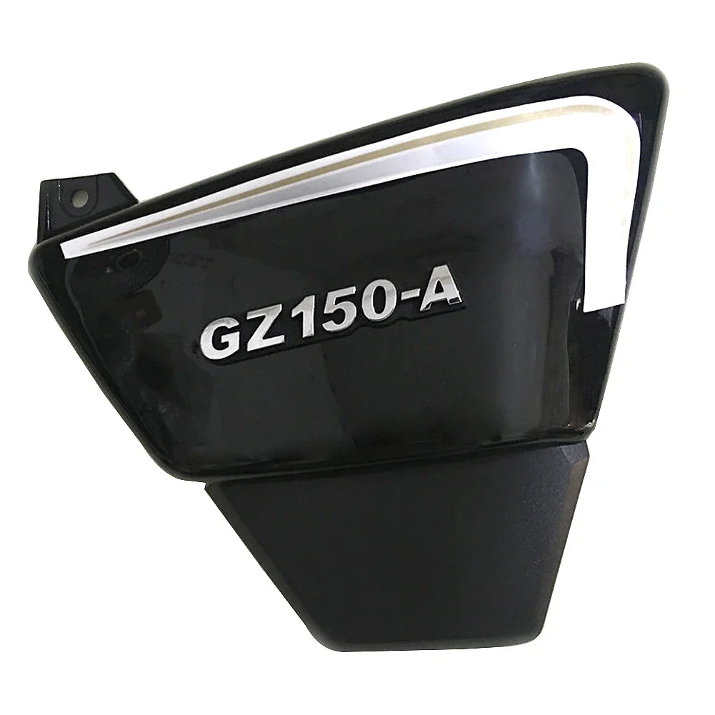 Motorcycle Right & Left Frame Side Cover Battery & Tool Panels Guard For Suzuki GZ150 GZ125HSFaring Body Parts Black