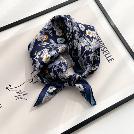 2023 plaid brand women scarf summer 100% silk scarves shawls lady wraps soft pashimina female Echarpe beach stole bandana