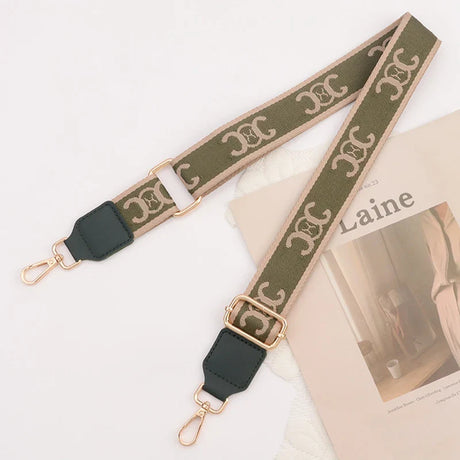 Adjustable Bag Strap Woman Purse Straps for Crossbody Messenger Shoulder Bag Accessories Nylon Embroidered Belts Straps Sangle