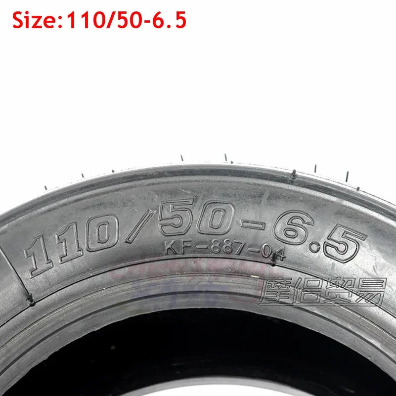 11 Inch Tubeless Tyre 110/50-6.5 90/65-6.5 Front Rear Tire for 38CC 47CC 49CC Mini Pocket Bike Gas Electric Scooter Wheel Parts