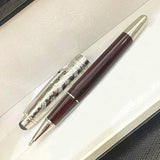 Special Edition Around The World in 80 Days Rollerball Pen MB 145 Ballpoint Pen Office Writing Fountain Pens With Serial Number