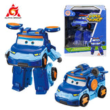 Super Wings 5 Inches Transforming Jett Dizzy Donnie Deformation Airplane Robot Action Figures Transformation Animation Kid Toys