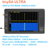 New item Hand held tiny Spectrum analyzer TinySA ULTRA 4" display with battery