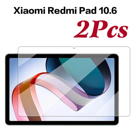 3Pcs Tempered Glass Cover For Xiaomi Mi Pad 5 6 Pro 11 Inch Screen Protector For Xiaomi Redmi Pad 10.6 Inch Tablet Film