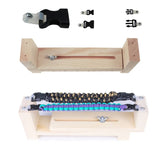 Diy Tool Bracelet Woven Workbench Length Adjustable Manual Wooden Paracord Jigs Set Rope Weaving Maker Platform