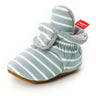 Newborn Baby Socks Shoes Boy Girl Star Toddler First Walkers Booties Cotton Comfort Soft Anti-slip Warm Infant Crib Shoes