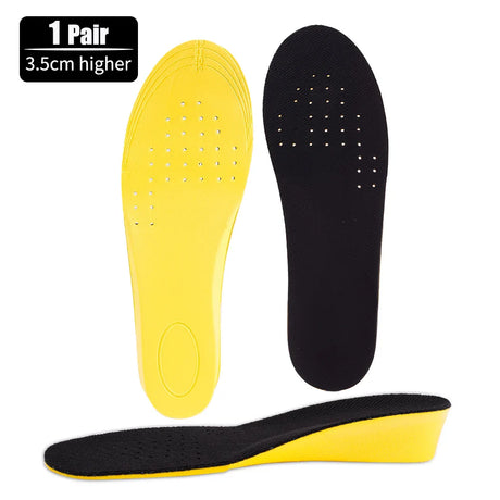 New Invisible Height Increase Insoles EVA Soft Light Shoes Sole Pad for Men Women Heel Lift Feet Care Arch Support Insole