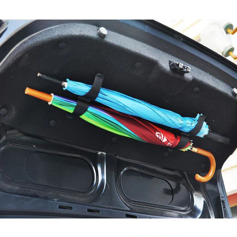 Black Car Trunk Umbrella Fixing Clip For Auto Interior Interior Organizer Hanger Supplies High Qulity Car Accessories