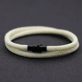 New Minimalist Men Rope Bracelet Double Layer Survival Braclet Homme Accessories Boyfriend Gift Magnet Buckle Pulsera Hombre