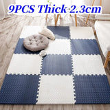 6PCS Foam Puzzle Mat Thick 2.5cm Puzzle Mat Baby Play Mats Baby Game Mat Foot Mat Children's Gym Play Mats Tatame Floor Mat