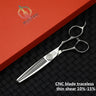 Mizutani new CNC scissors 6-6.3-6.7-7inch bearings screw Thin scissors for haircuts Salon Professional Hairdressing Tools