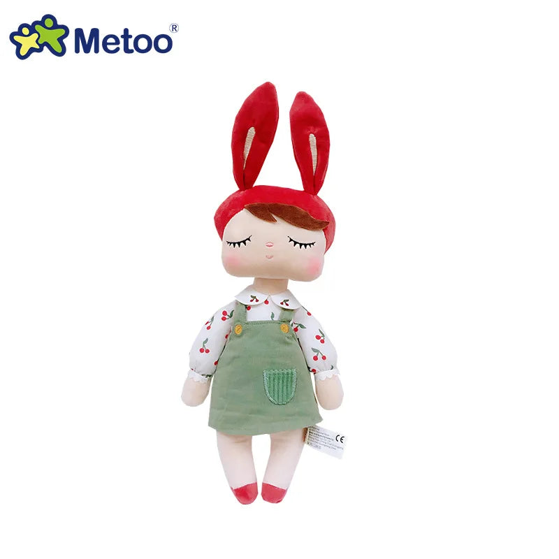 Metoo Dolls Kids Toys Pastoral Angela Cute Stuffed Animals Rabbit Plush Toys For Girls Baby Christmas Birthday Gift