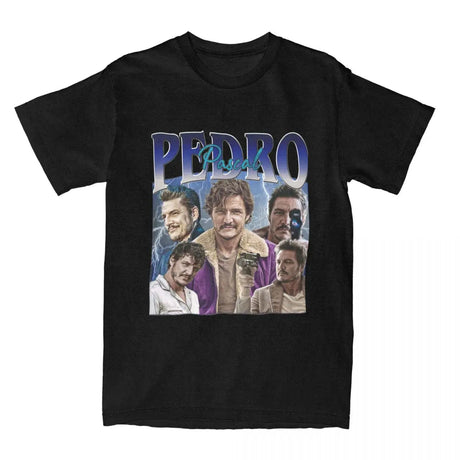 Bootleg Pedro Pascal T Shirt Vintage T Shirt Unis Streetwear Short Sleeve Pedro Pascal  Plus Size T Shirt Women