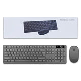 Bluetooth-compatible 2.4G Wireless Keyboard Mouse Combo Protable Mini Multimedia Keyboard Mice Set for Windows Laptop Tablet