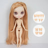 ICY DBS Blyth Doll Joint Body 30CM BJD Toy White Shiny Face and frosted Face with Extra Hands AB and Panel 1/6 DIY Fashion Doll