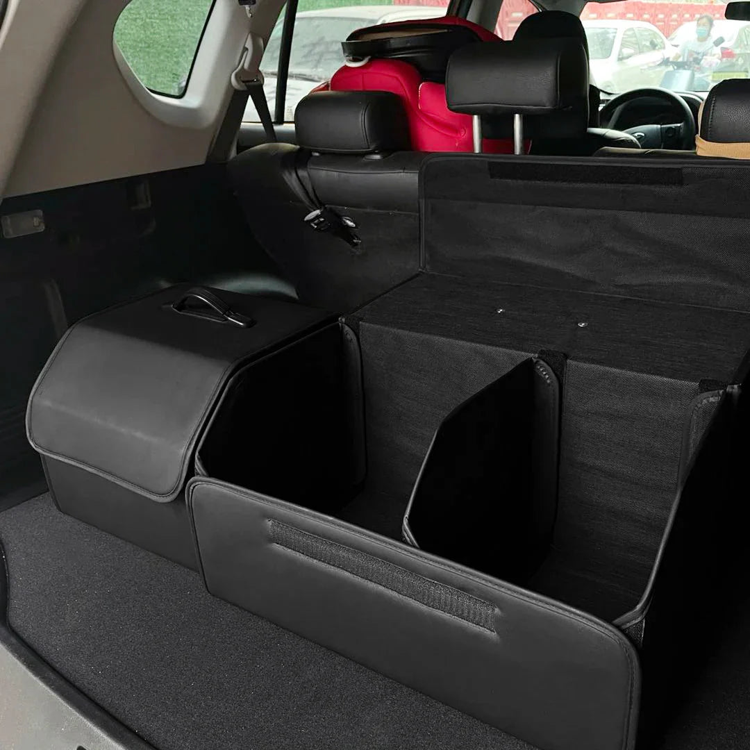 Car Organizer Trunk Storage Bag Large Capacity Auto Multiues Tools Storage Box Bag Stowing Tidying Car Trunk Organizer Bag