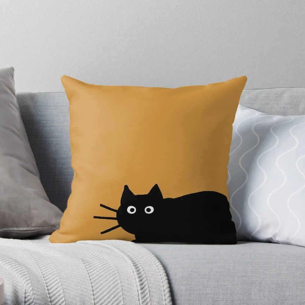 Black Cat(s) Throw Pillow Cushions For Children Christmas Pillow Cases Cushions For Sofa