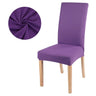 Elastic solid color Chair Cover Home Spandex Stretch Slipcovers Chair Seat Covers For Kitchen Dining Room Wedding Banquet Home