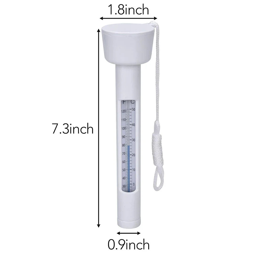 Swimming Pool Floating Thermometer Fish Ponds Water Temperature Measuring Tool