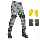 2 Camouflage Model Summer Riding 4 Season Knight Jeans Motorcycle Pants  Pantalones Motocicleta Hombre Featherbed Jeans Gears