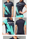 Very good quality 2024 New badminton clothes women's tennis shirt men's table tennis clothes breathable quick drying