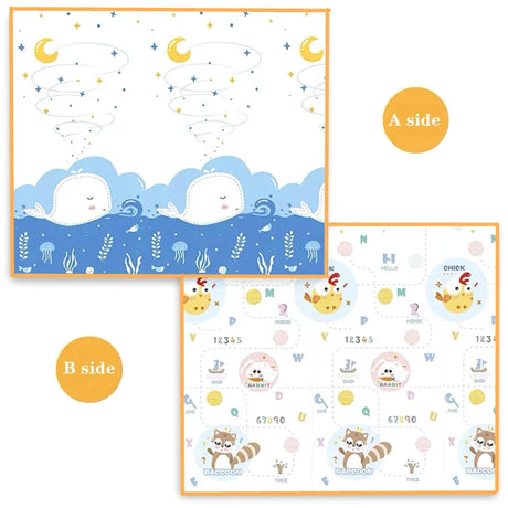 Thicken 1CM Non-toxic EPE Baby Activity Gym Baby Crawling Play Mats Folding Mat Carpet Baby Game Mat for Children's Safety Rug