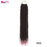 Jumbo Twist Hair 16 Inch Pre twisted Passion Twist Crochet Hair Pre-looped Crochet Braids Bohemian Water Wave Braiding Synthetic