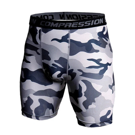 Men Running Shorts Summer Camo Sportswear Male Short Pants Muscle Gym Fitness Sport Tights Workout Training Compression Shorts