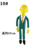 NJ Croce The Simpsonas Figure Bendable Doll Ornaments Accessories Fantasy Figurines Children Present