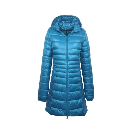 7XL 8XL Plus Long Down Jacket Women Winter Ultra Light Down Jacket Women With Hooded Down Coat Female Big Size Coats