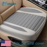 Car Seat Cover,Flax Cushion Seasons Universal Breathable  For Most Four-Door Sedan&SUV Ultra-Luxury Car Seat Protection