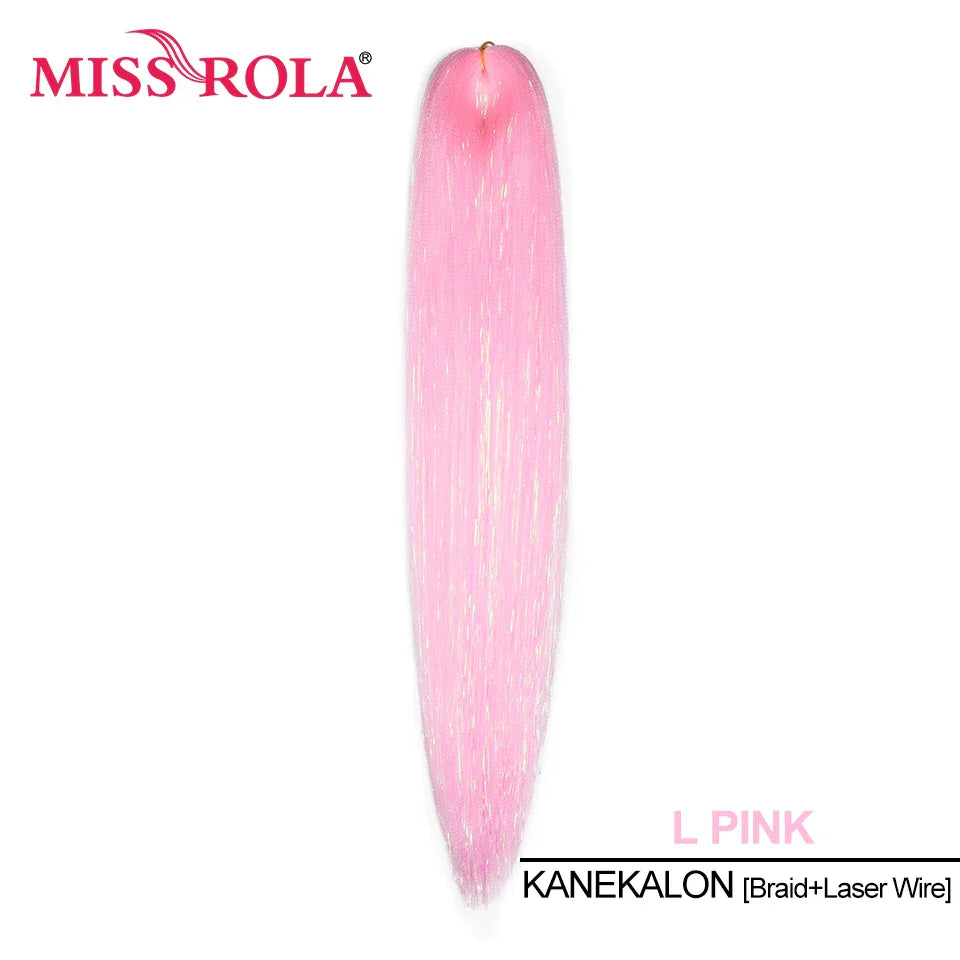 Miss Rola Synthetic 28Inch 100G 2023 New Hair Extension Yaki Straight Jumbo Braiding Hair Pre-Stretched Braid Kanekalon Hair