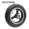 10 Inch TUOVT Tire 10x3.0 255x80 80/65-6 Inner Tube Tyre + Disc Brake Hub for Speedual Grace10 Zero 10X Kugoo M4 Pro Wheel Parts