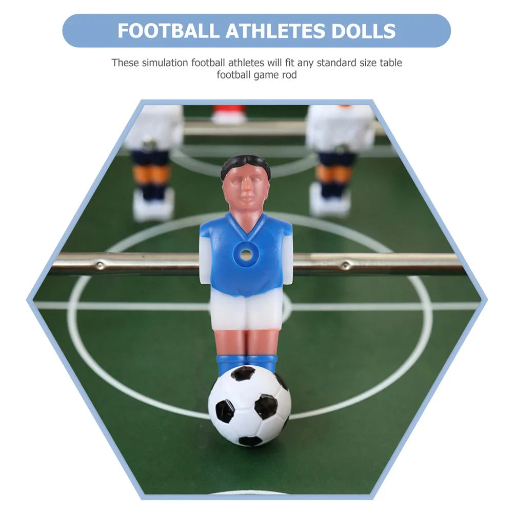 Foosball Men Table Top Wear-resistant Foosball Players cute Foosball Guys Replaceable Soccer Players Foosball Table Parts