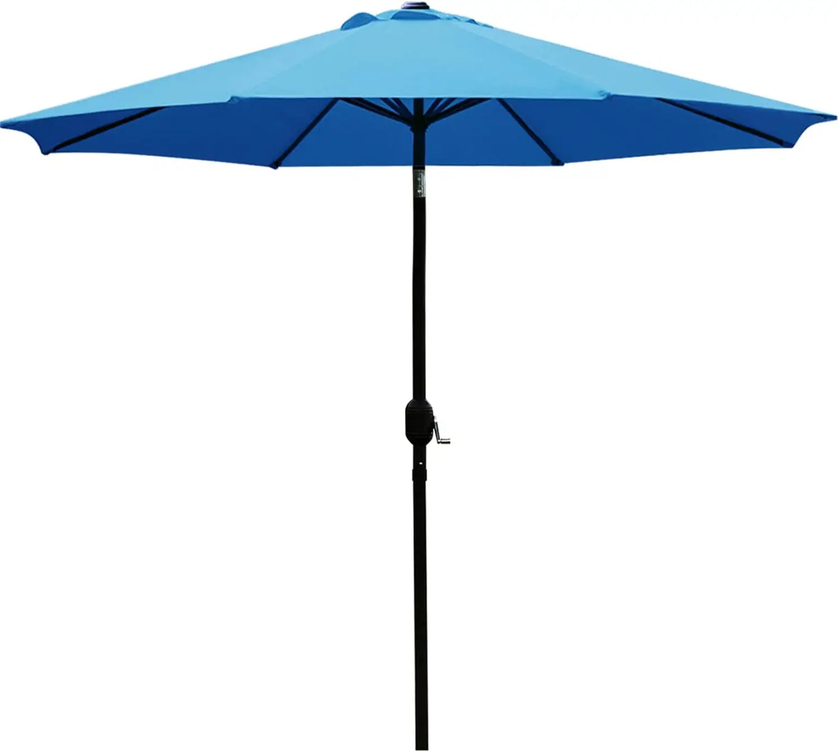 9' Patio Umbrella Outdoor Table Umbrella with 8 Sturdy Ribs